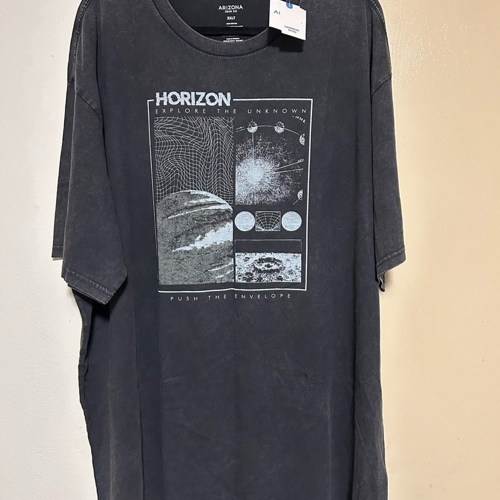 Arizona Jean Company Men's Charcoal Graphic Tee